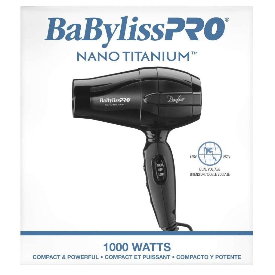 Babylisspro Nano Titanium Bambino Compact Dryer My Beauty Site Pro