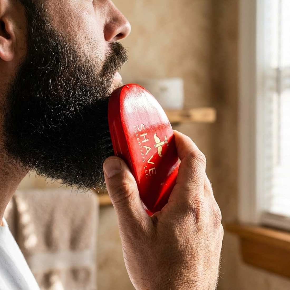 Boar Bristle Hair Brush Shave Essentials