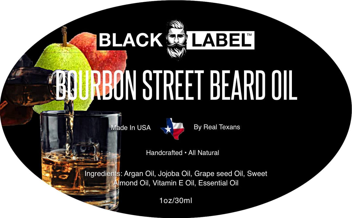 Bourbon Street Beard Oil Blacklabel Beard Company