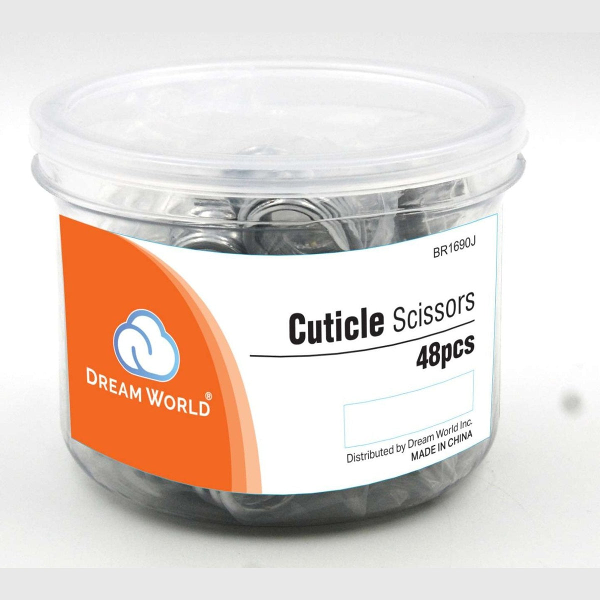 Brittny Cuticle Scissor 48-Piece Jar My Beauty Site Pro