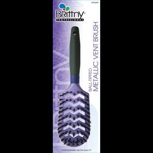 Brittny Brush Metallic Purple Vent 9 Row Tip My Beauty Site Pro