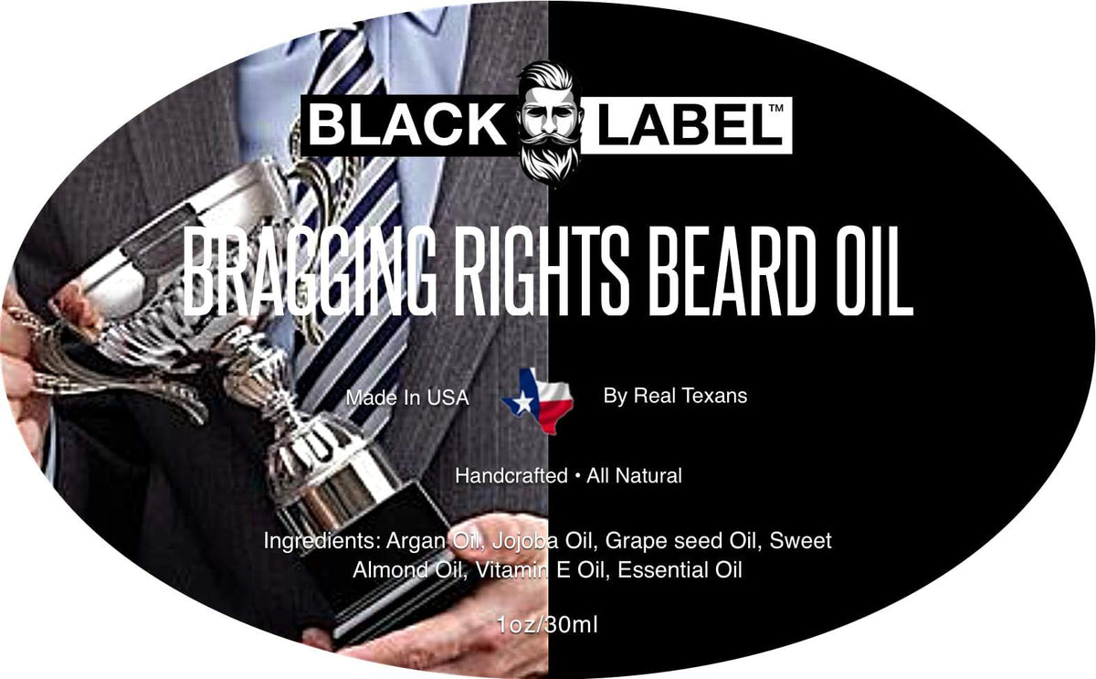 Bragging Rights Beard Oil Blacklabel Beard Company