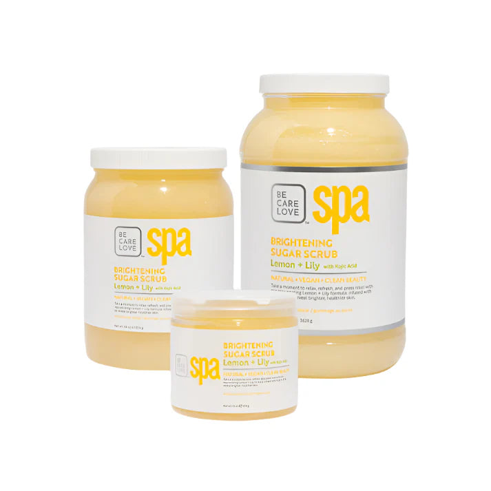 BCL Spa - Brightening Lemon + Lily -  Sugar Scrub