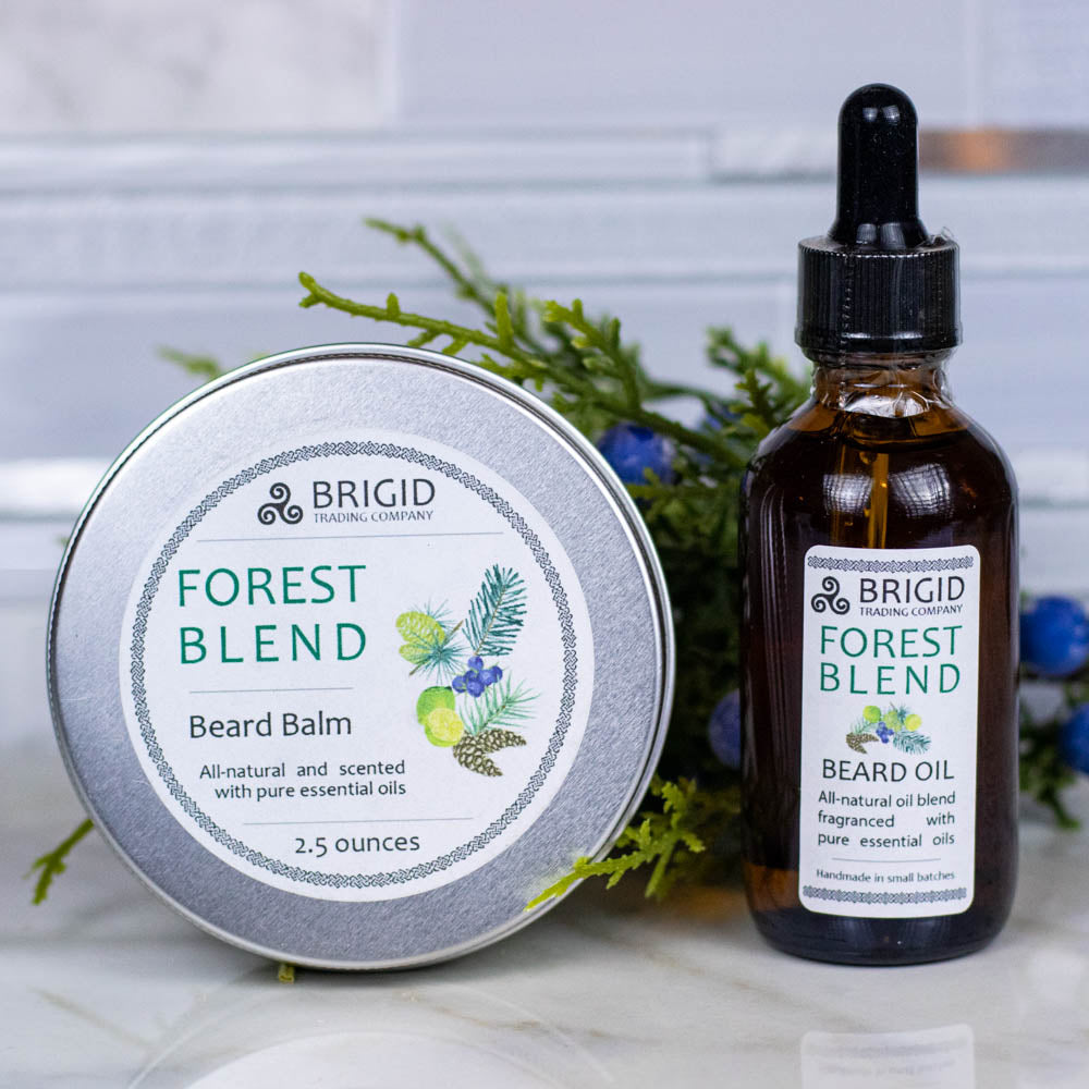 Forest Blend Natural Beard Balm Brigid Trading Company
