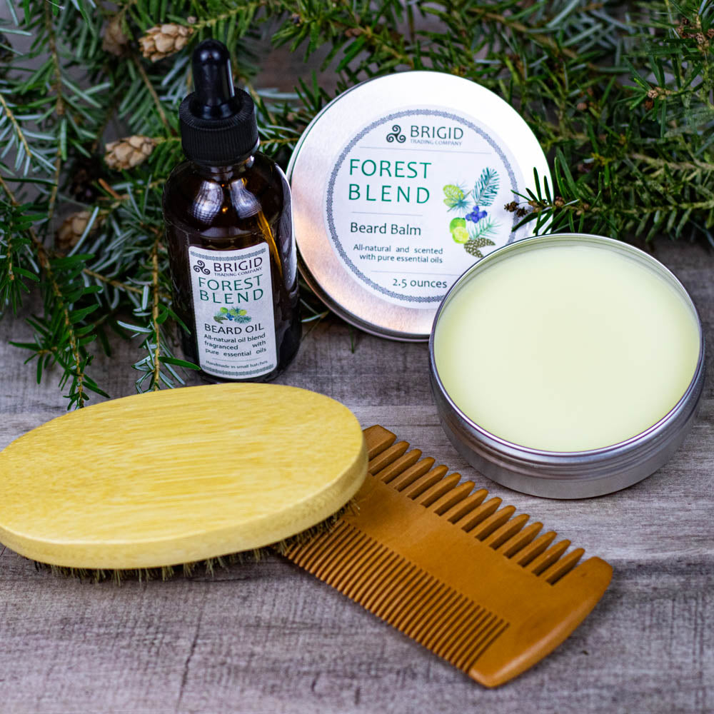 Forest Blend Natural Beard Balm Brigid Trading Company