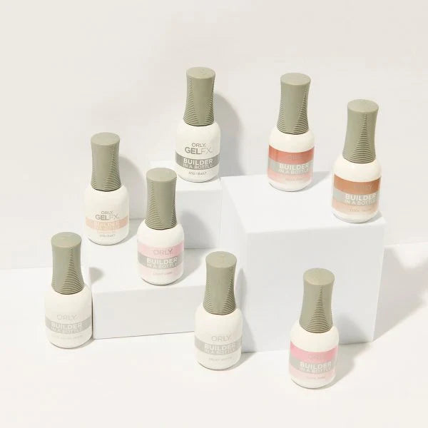 Orly - GelFX - Builder In A Bottle - Milky White .6oz Queen Nails & Beauty Supplies