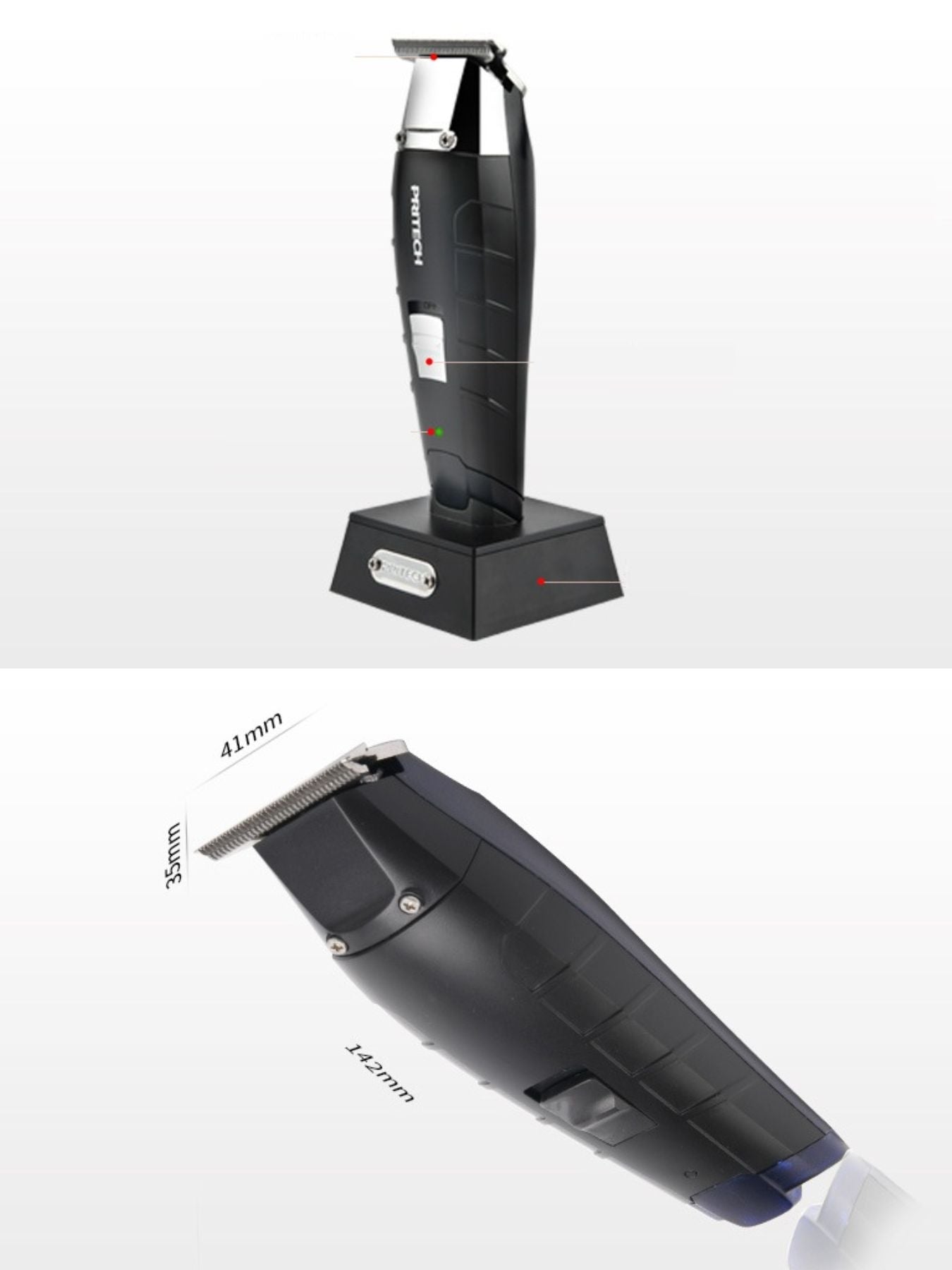 Waterproof Cordless Hair Clipper Unique Oils