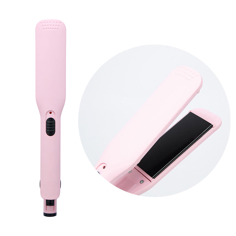 Hair Curler And Straightener Dual-use Electric Hair Straightener Elyvora LLC