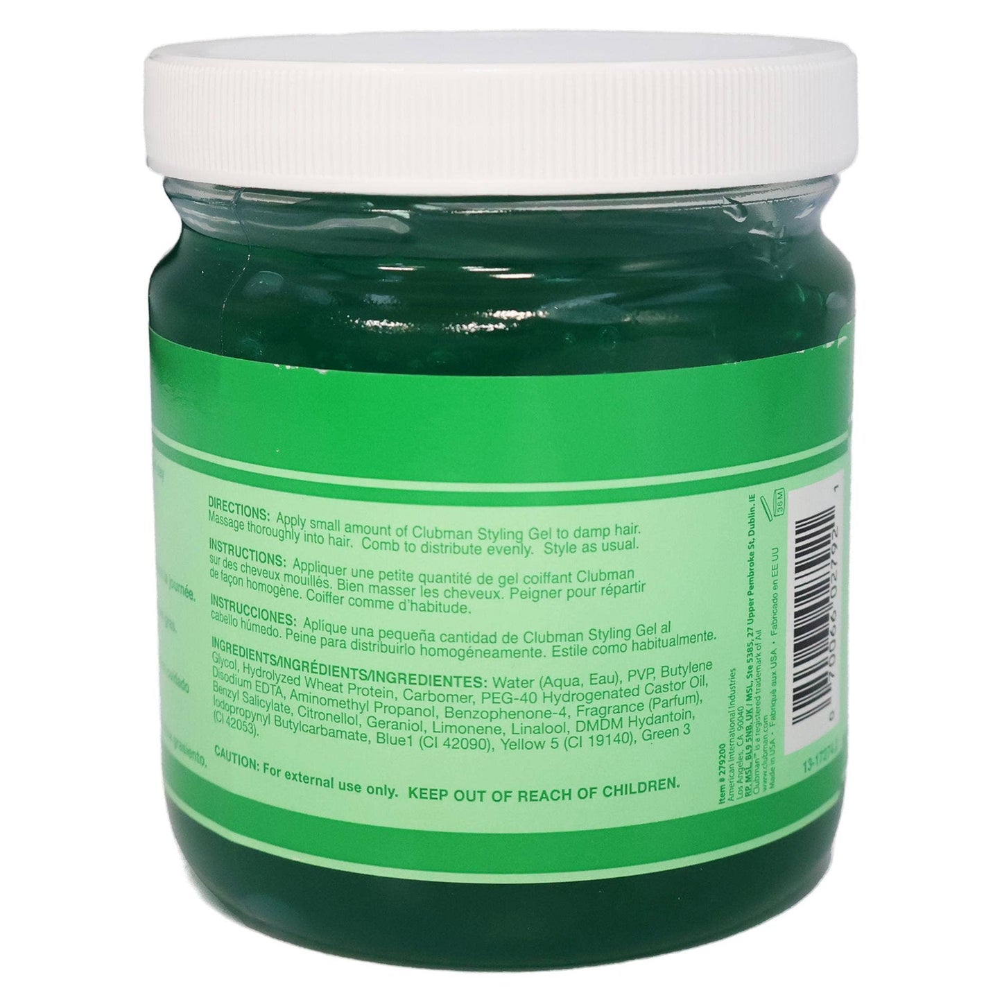 Pinaud Clubman Styling Gel The Grease Shop