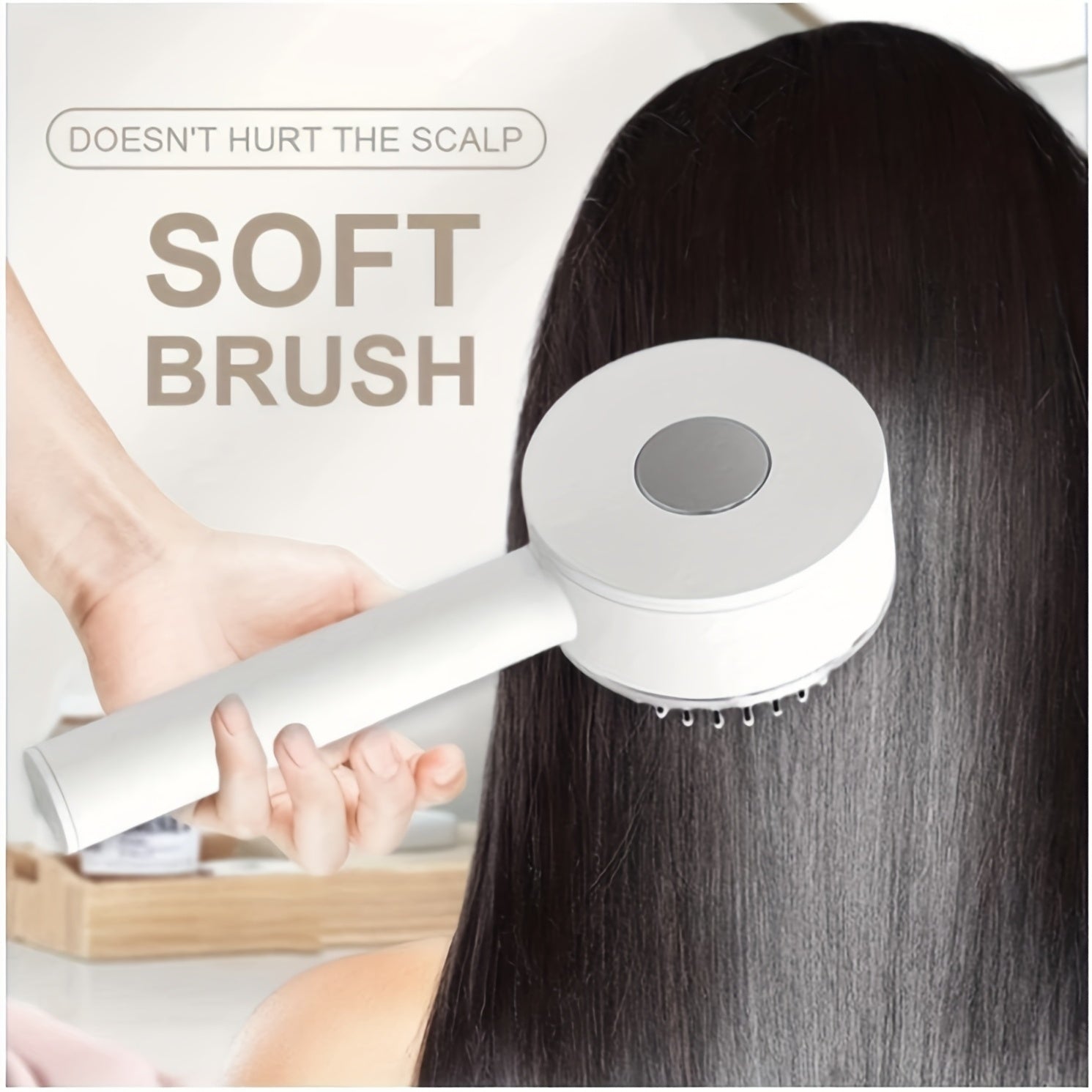Self-Cleaning Anti-Static Massage Brush Sell My Stuff