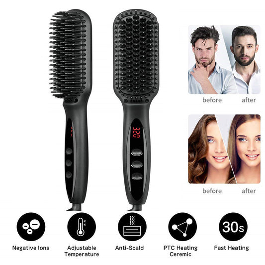 2-In-1 Ionic Hair Straightener Beard Comb Sell My Stuff