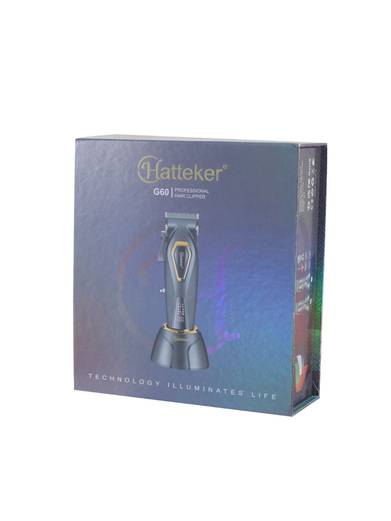 Cordless Hair Clipper with LED Display Unique Oils