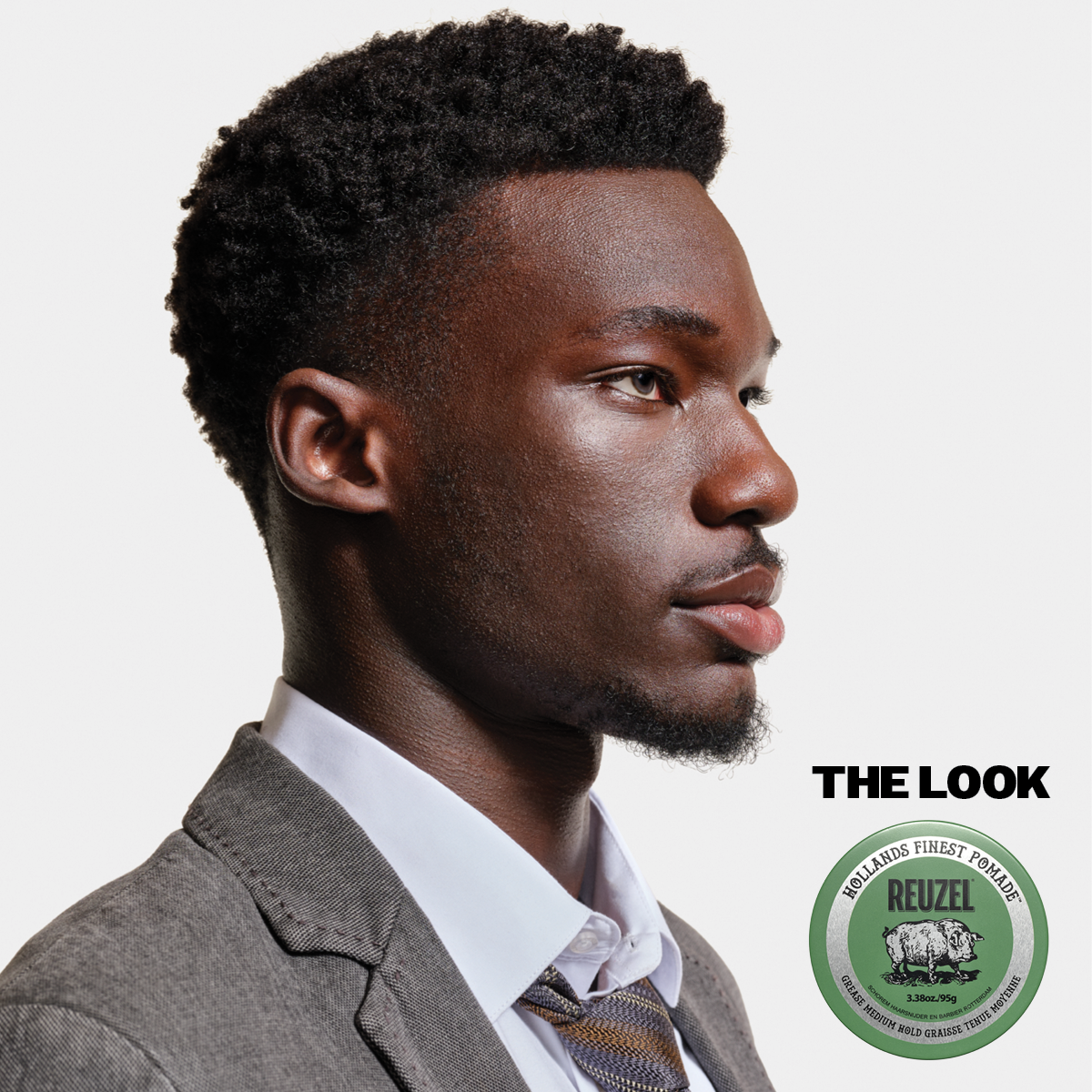 Reuzel - Green Oil Based Medium Pomade Grease The Grease Shop