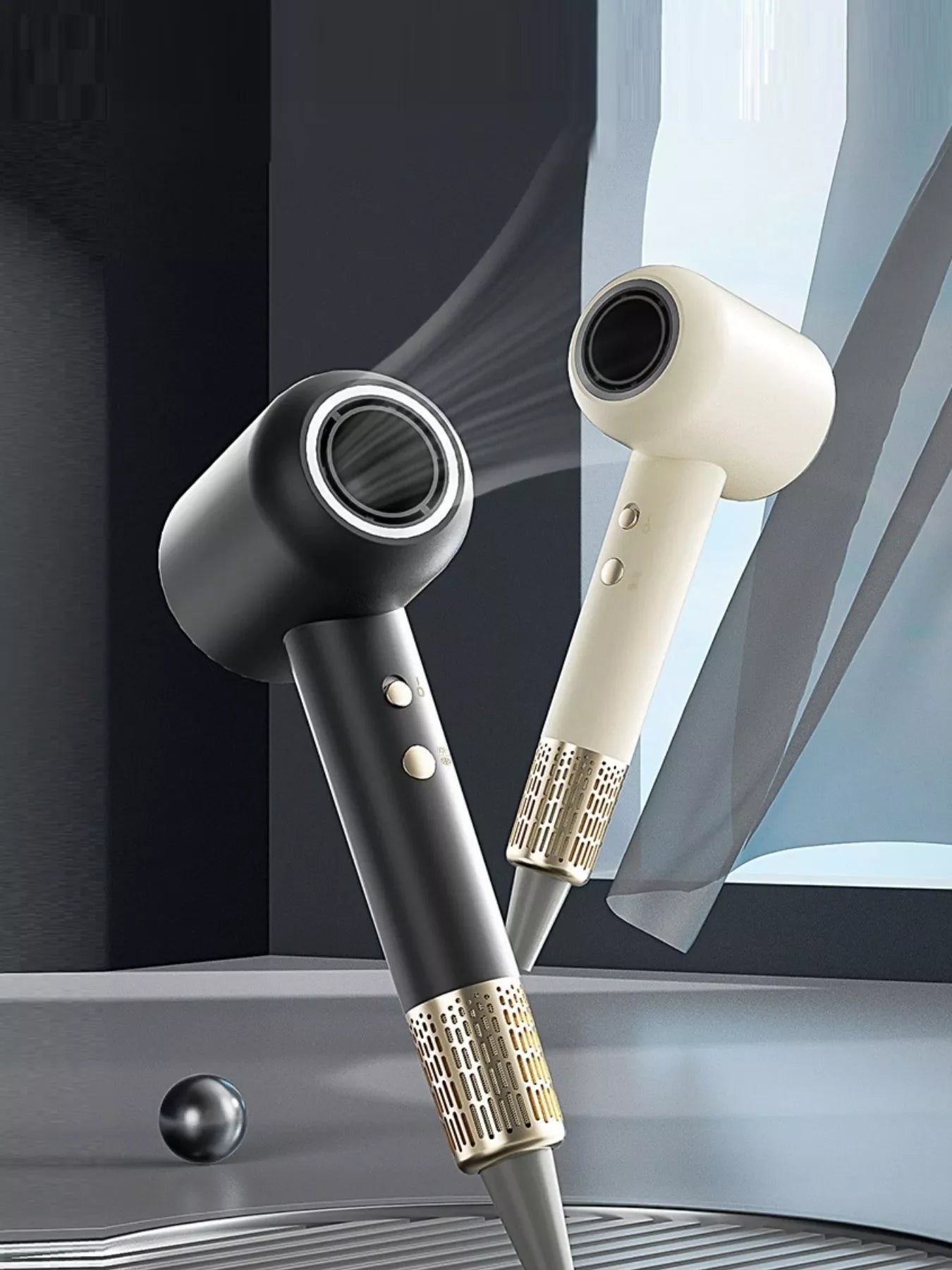 Negative Ion Quick-Drying Household Hair Dryer Unique Oils