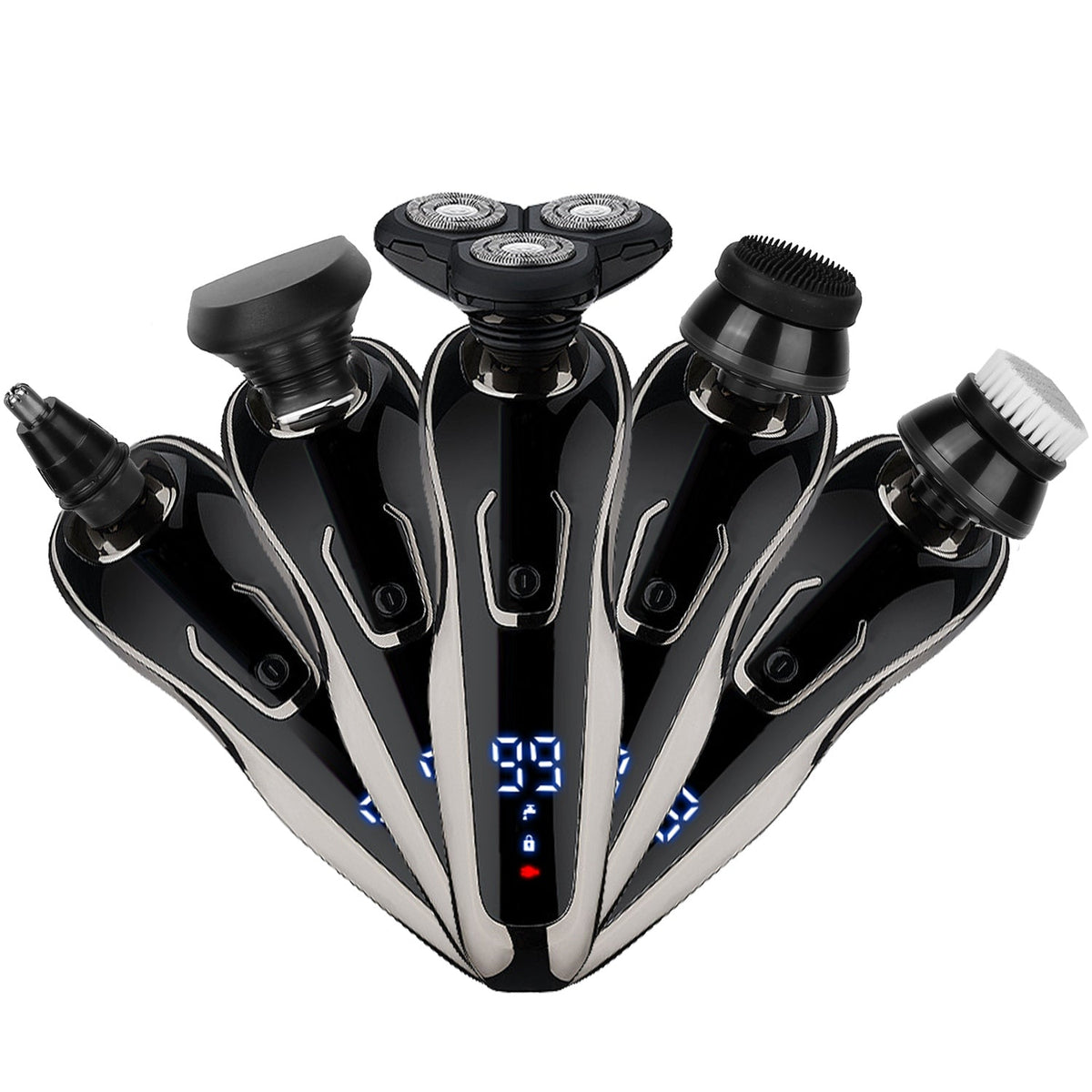 5-In-1 Electric Cordless Razor Shaver Gamba Beauty