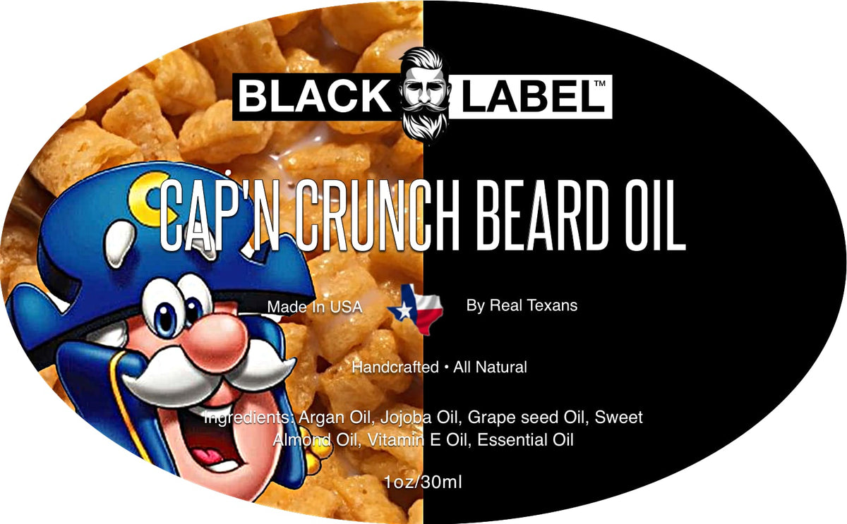 Capt'n Crunch Beard Oil Blacklabel Beard Company