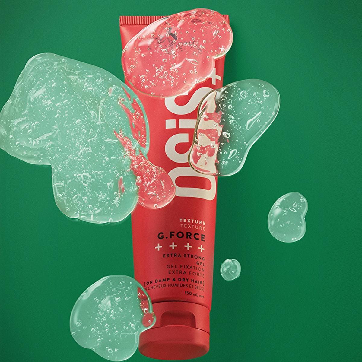 Osis G. Force Strong Control Hair Gel - Extra Strong Hold, Non-Flaking, 5.07 fl oz Beauty Care Bag