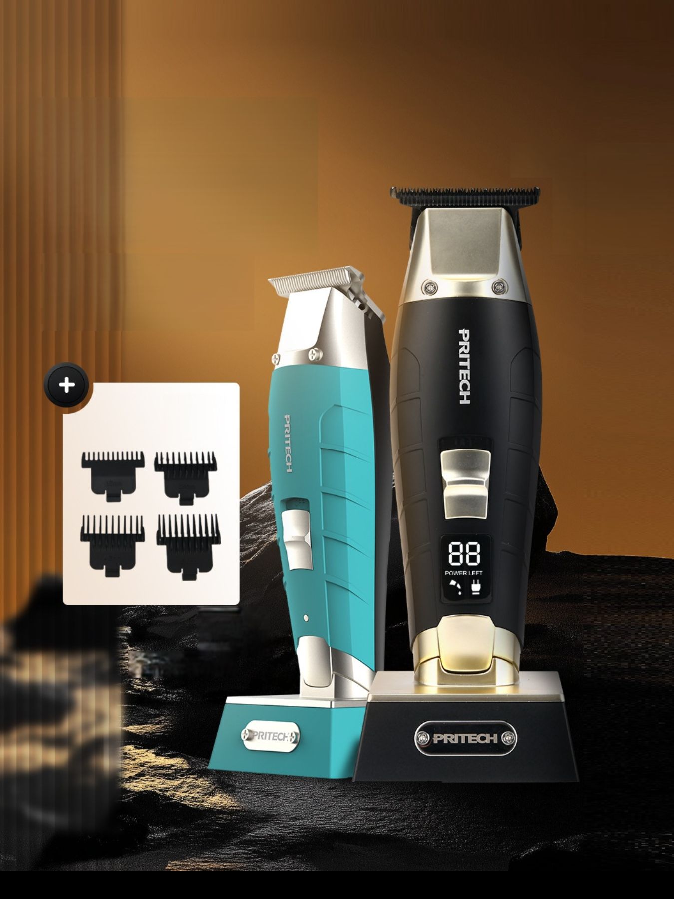 Cordless Rechargeable Hair Clipper Unique Oils