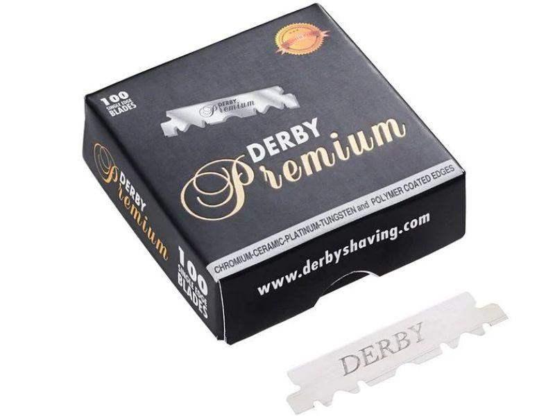 Derby Single Edge Razor Blades 100 pcs - Premium BarberSets