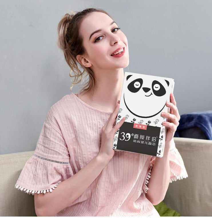 Cute Hot Compress Steam Mask Facial Mask Single Stick Bag FLIPSTYLEZLLC