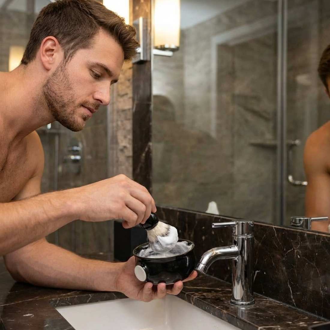 Ceramic Lather Bowl Shave Essentials