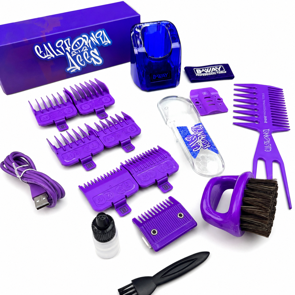 B-WAY NEW California Professional Clipper – 8,200 RPM Fusion DLC RT-Way USA