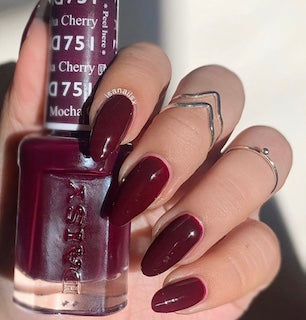 Cherry Mocha #751 - DND Gel Duo Lunali Nail Supply