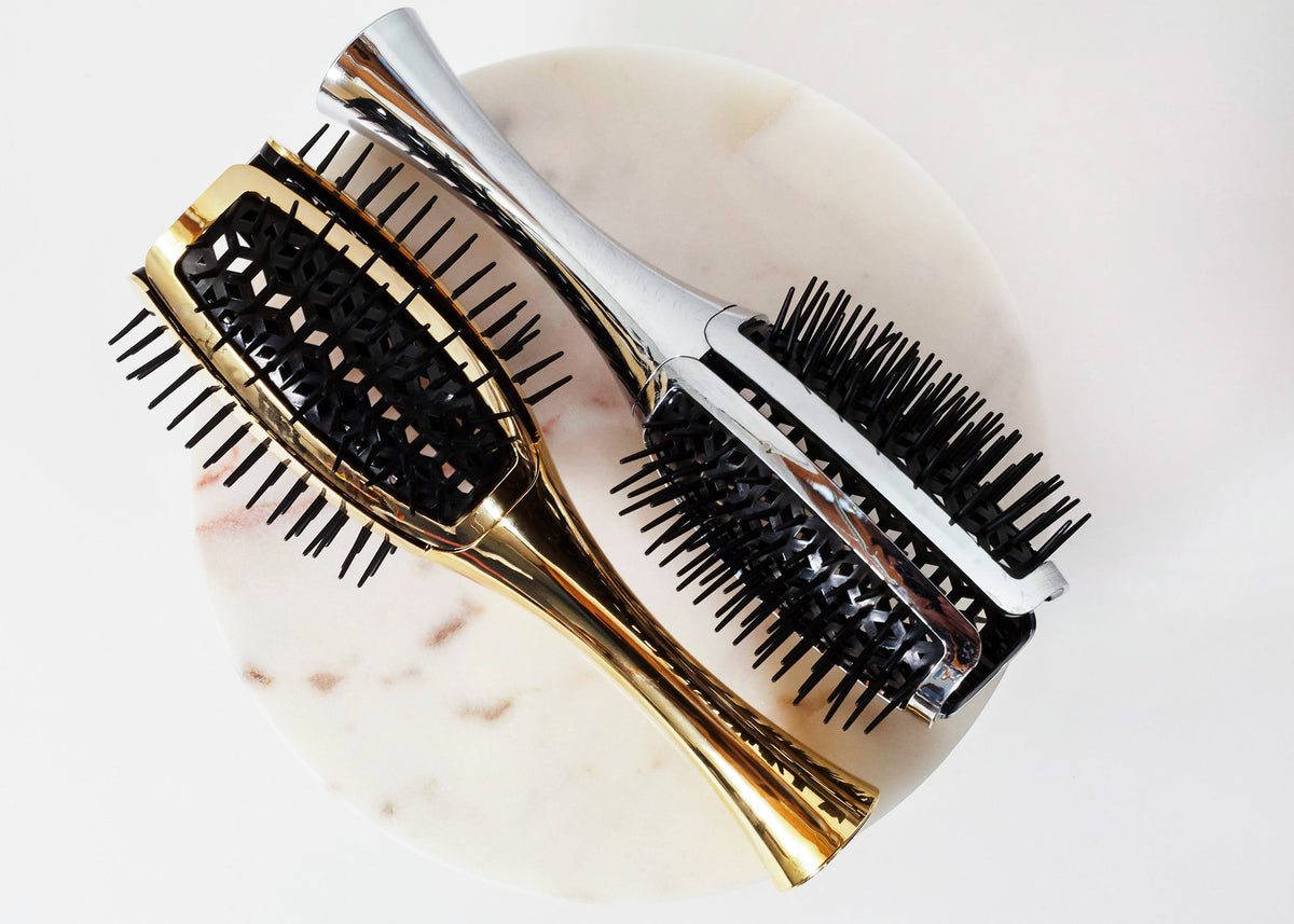 Janeke Tulip Vented Round Brush – Award-Winning Volumizing Blow-Dry Brush KOH-I-NOOR Beauty USA