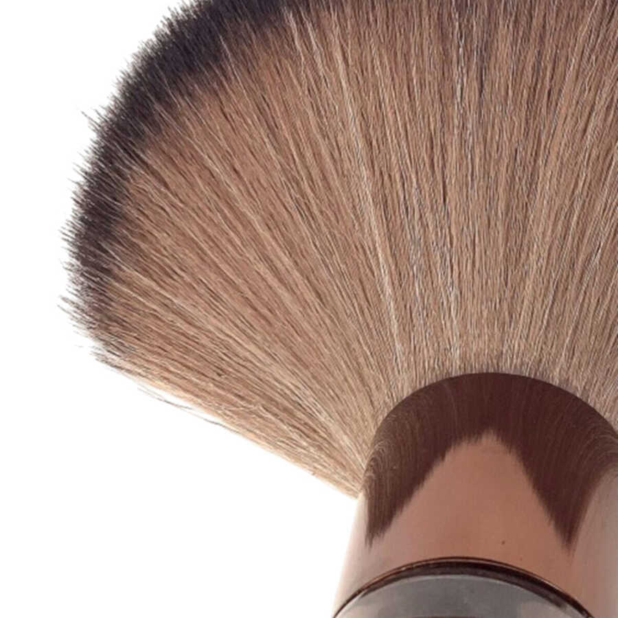 Claris Neck Duster Brush Soft Sable Bristles C-20205 Beauty Care Bag