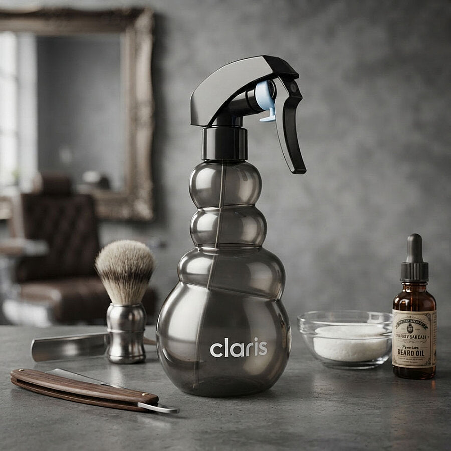 Claris Barber Shop Plastic Spray Bottle Fine Mist Sprayer C-30221 Beauty Care Bag