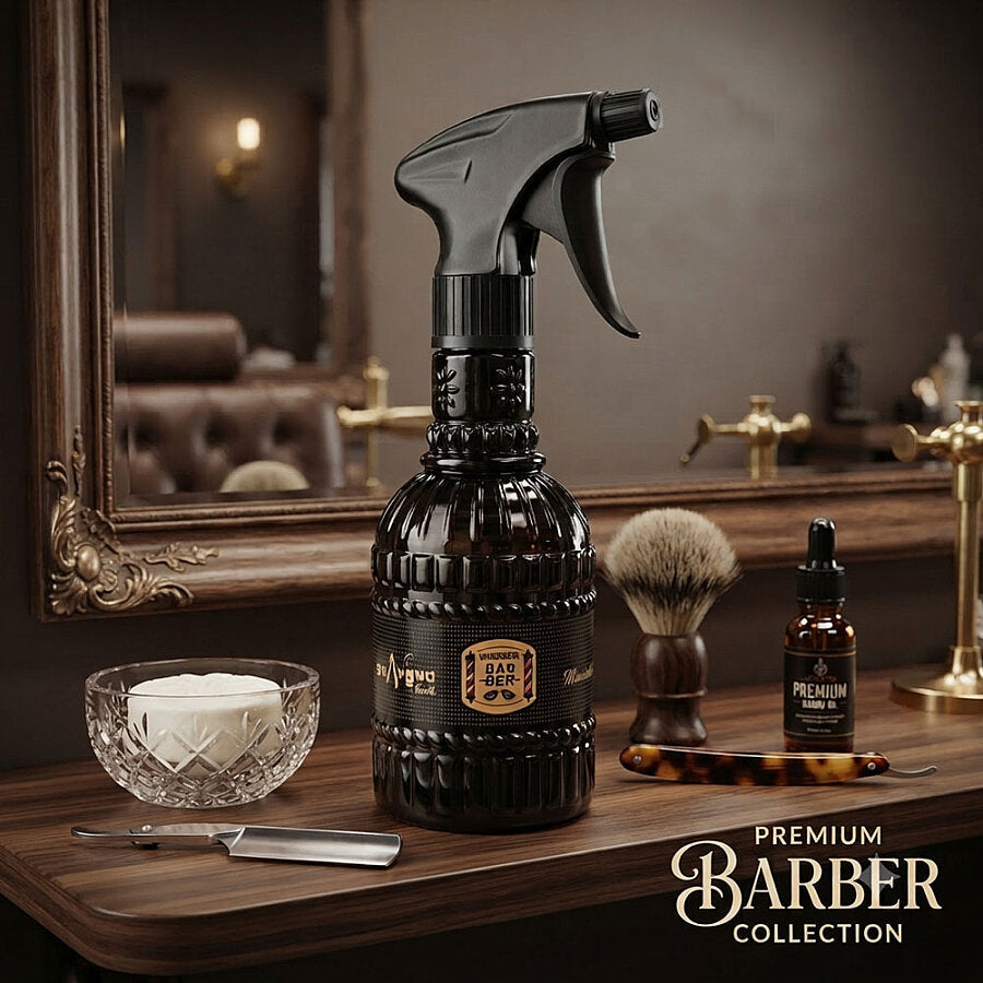 Claris Barber Shop Plastic Spray Bottle for Hair Styling C-30225 Beauty Care Bag