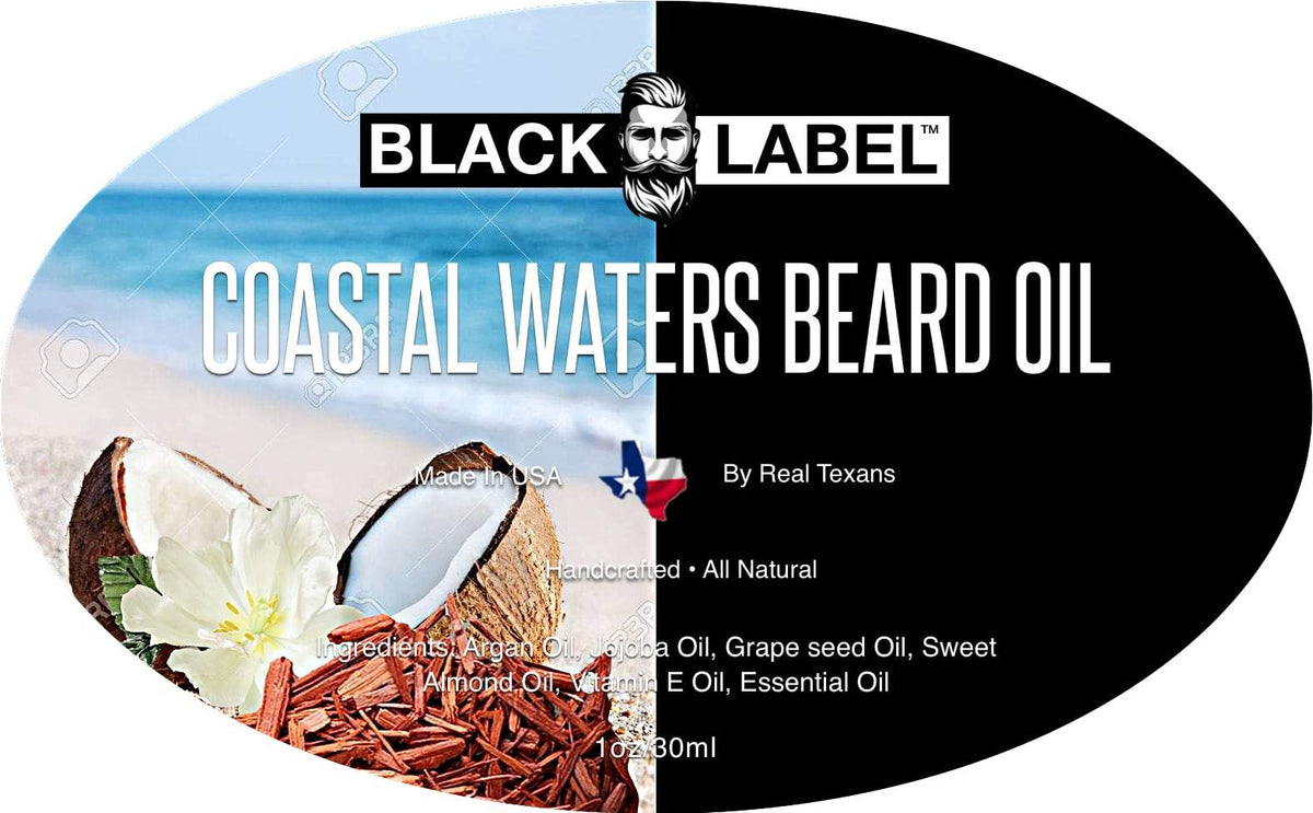 Coastal Waters Beard Oil Blacklabel Beard Company