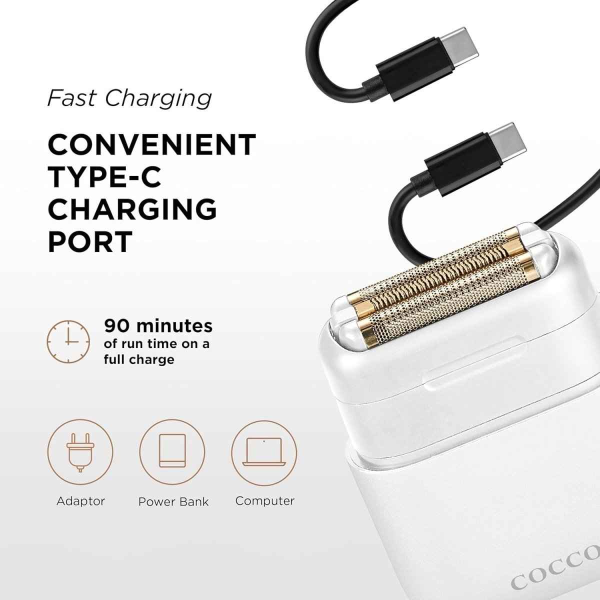 Cocco IMPACTO Micro Wet - Dry Shaver Certified Clippers