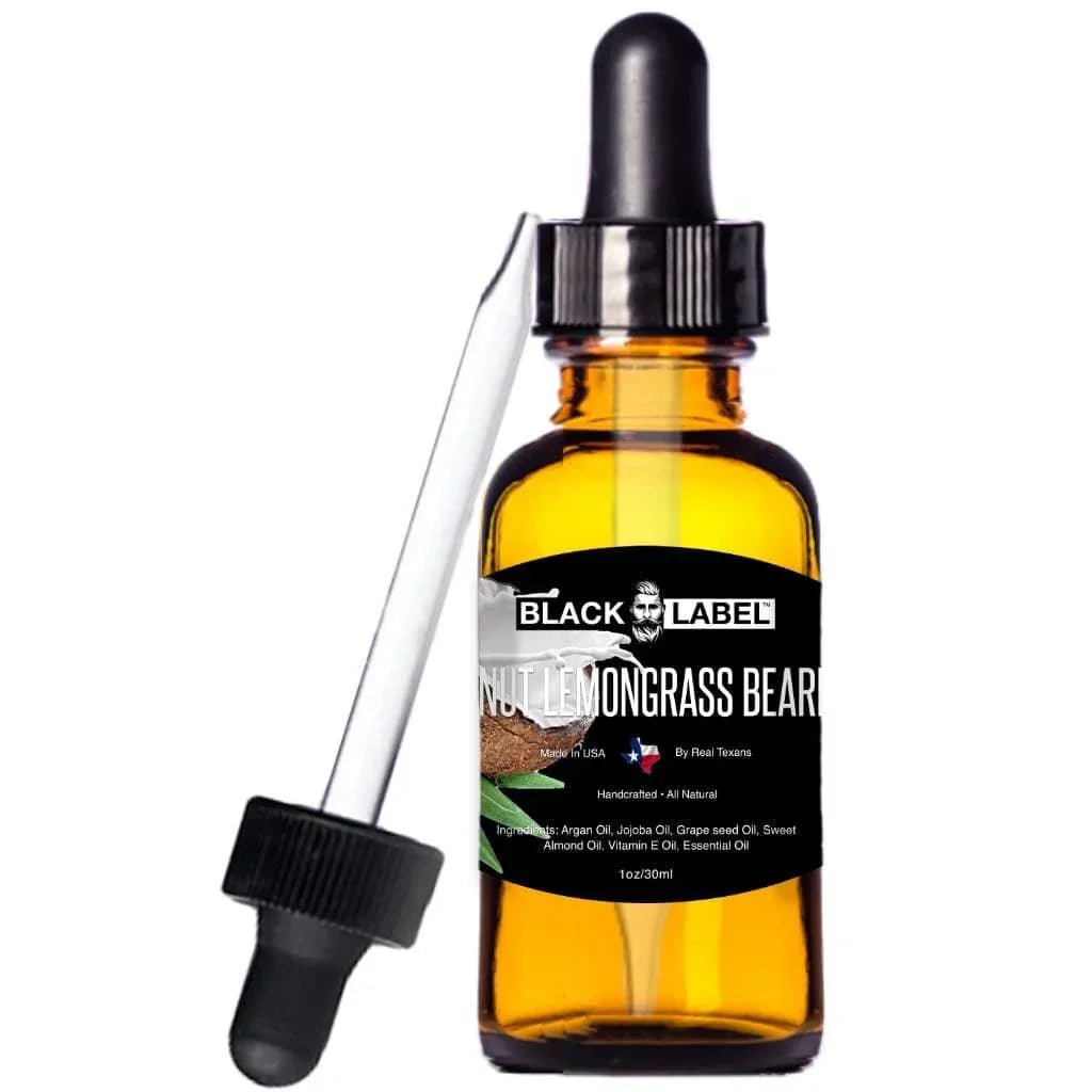 Coconut Lemongrass Beard Oil Blacklabel Beard Company