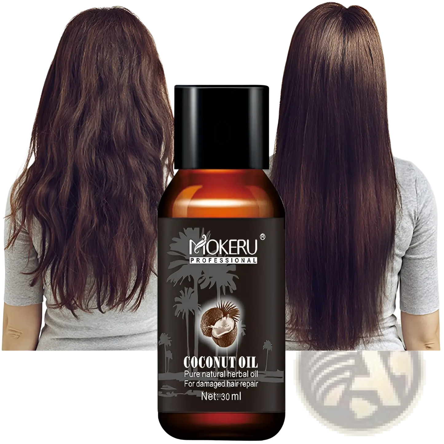 Coconut Oil Hair Repair Serum for Frizz and Damage 30ml ARBA Global
