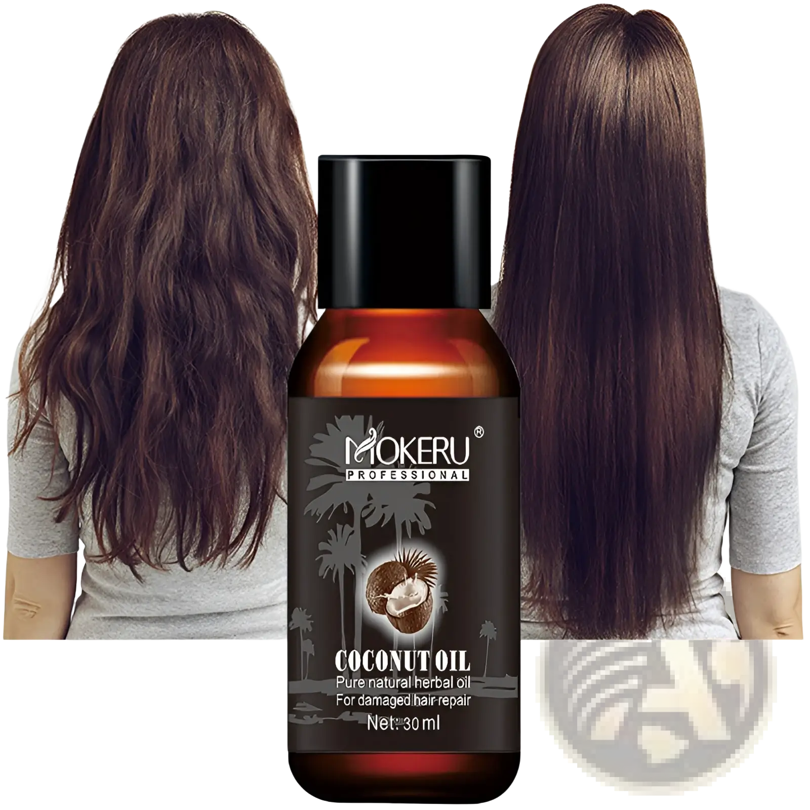 Coconut Oil Hair Repair Serum for Frizz and Damage 30ml ARBA Global