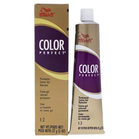 Wella Color Perfect Permanent Creme Gel Hair Color 6G VIP Extensions