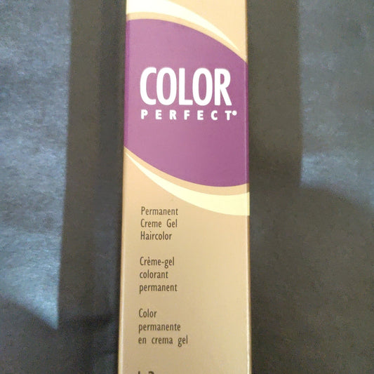 Wella Color Perfect Permanent Creme Hair Color 3RV Dark Red Violet Brown, 2 oz VIP Extensions