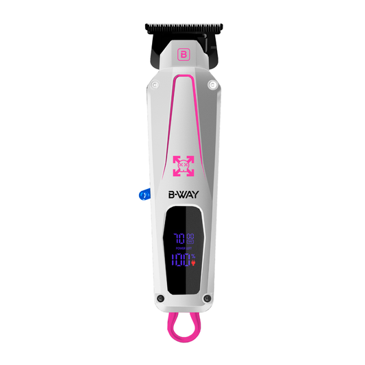 B-WAY CUTZ White Professional Cordless Trimmer – 7,000 RPM RT-Way USA