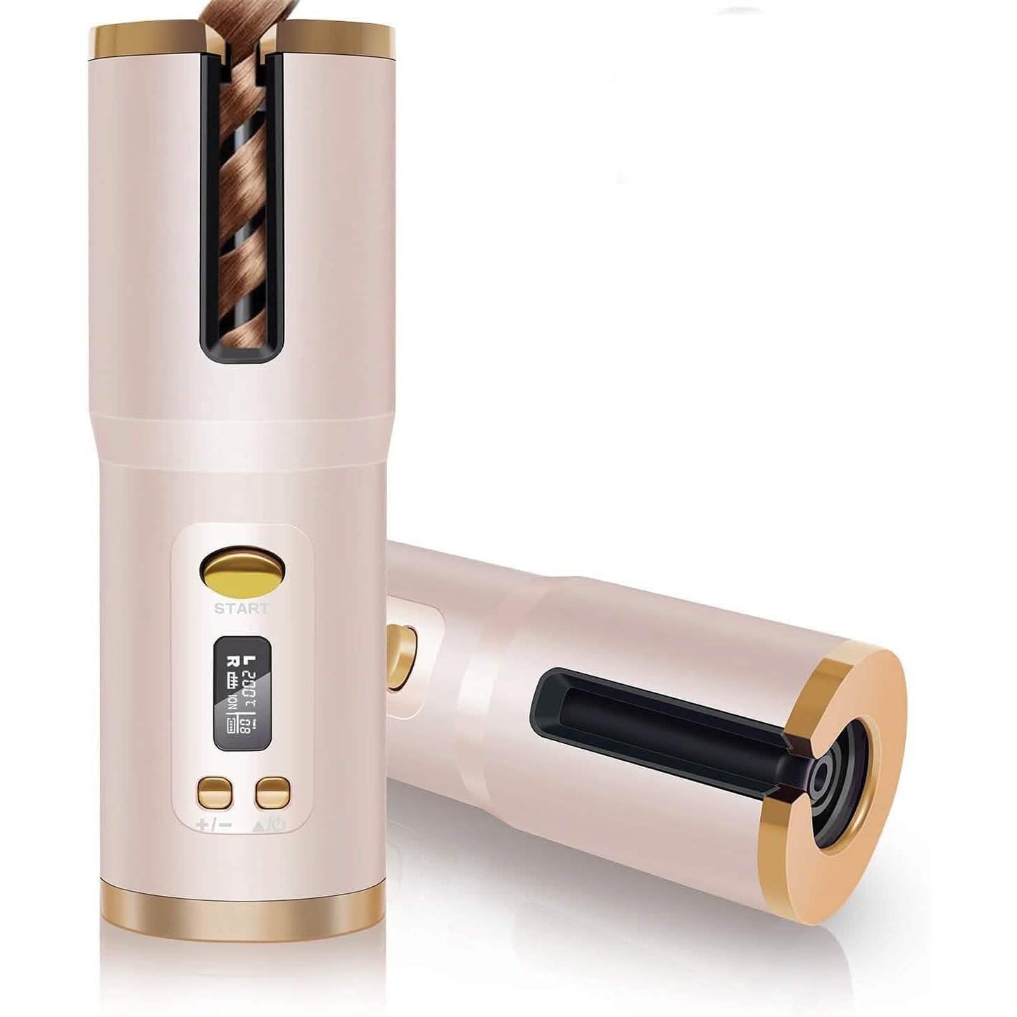 Cordless Automatic Portable Ceramic Barrel Hair Curler DailySale
