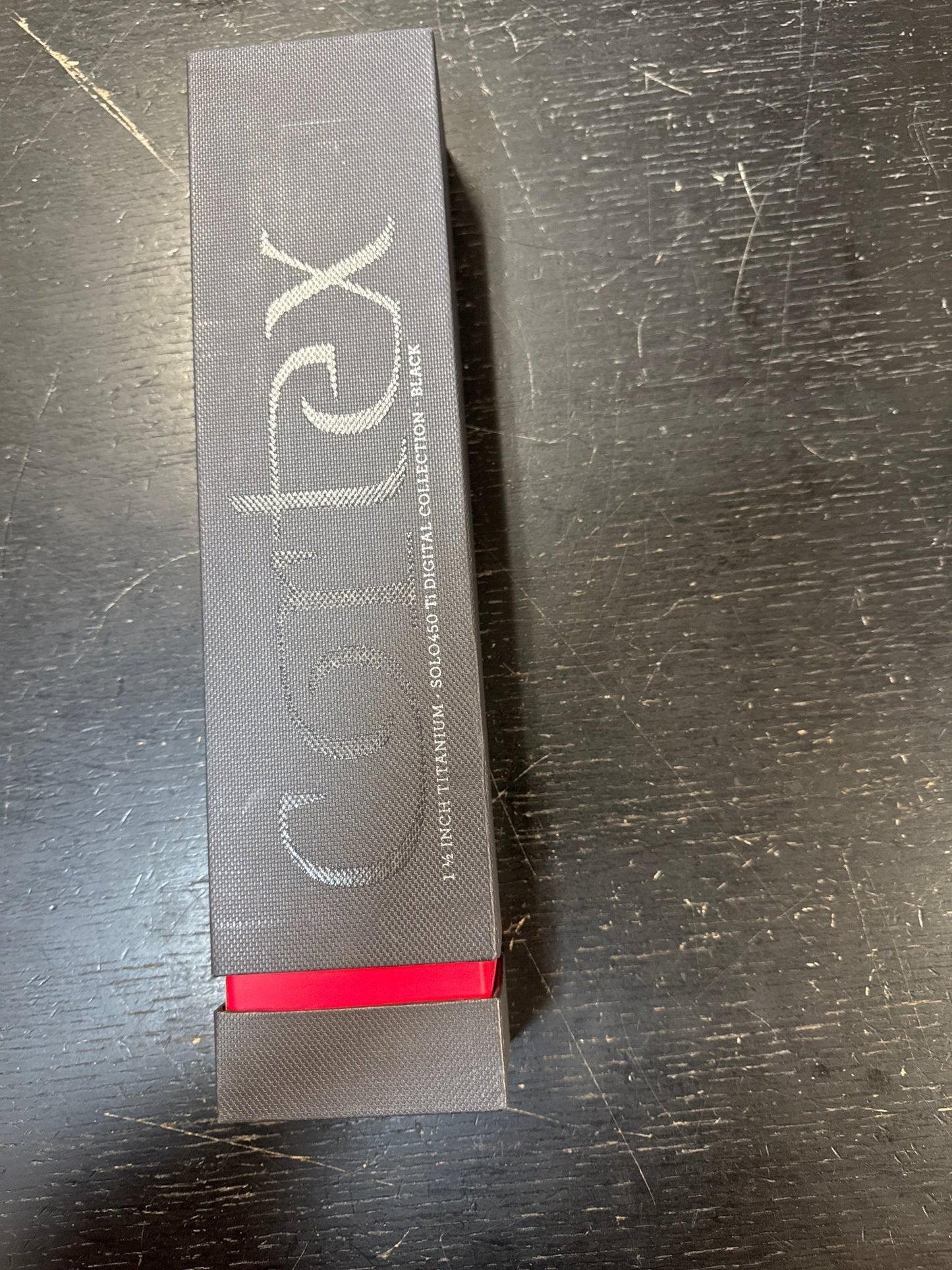 Cortex Pro Solo 450 Titanium 1.5-Inch Flat Iron, Black VIP Extensions
