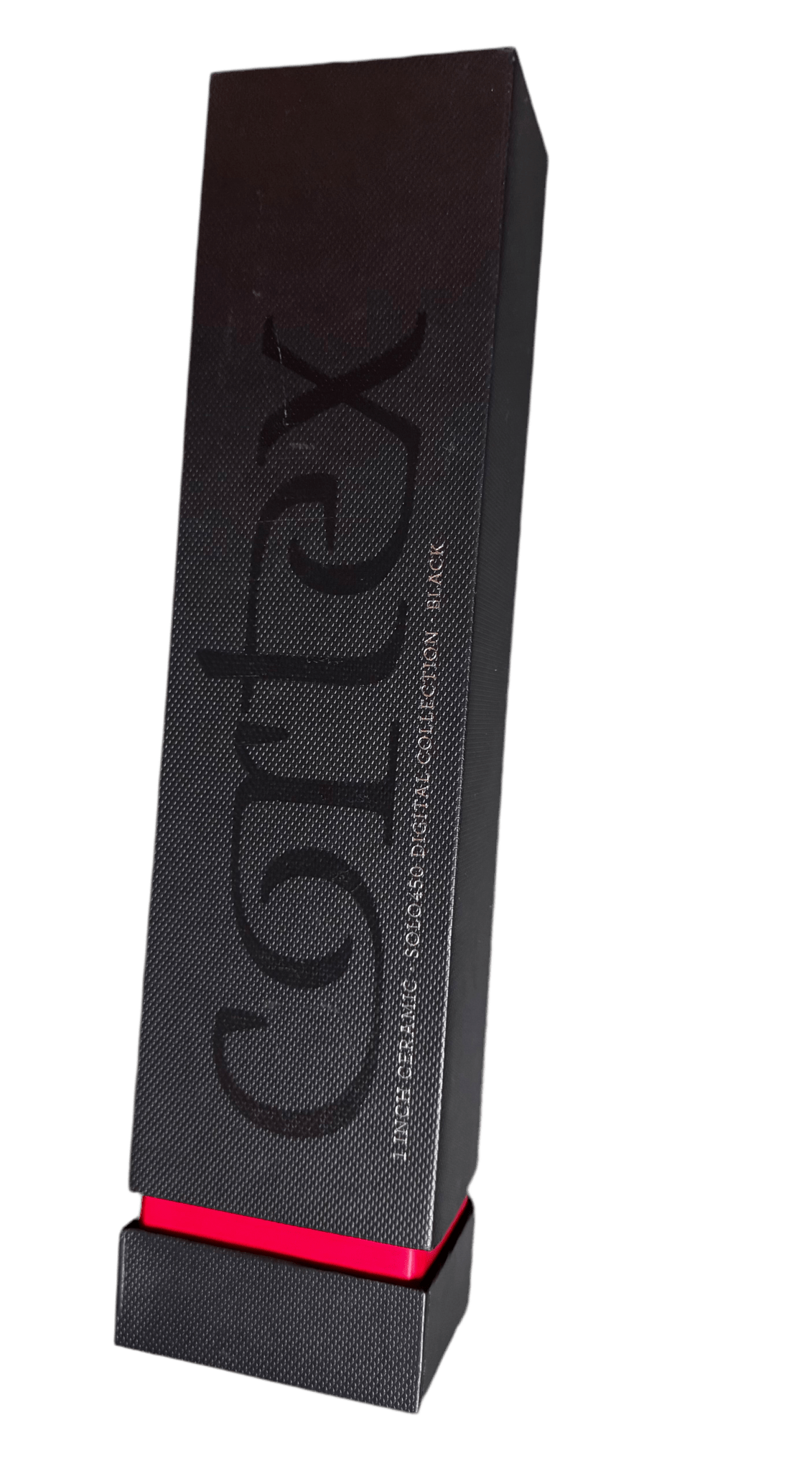 Cortex Solo Ceramic Flat Iron, 1-Inch, Black VIP Extensions