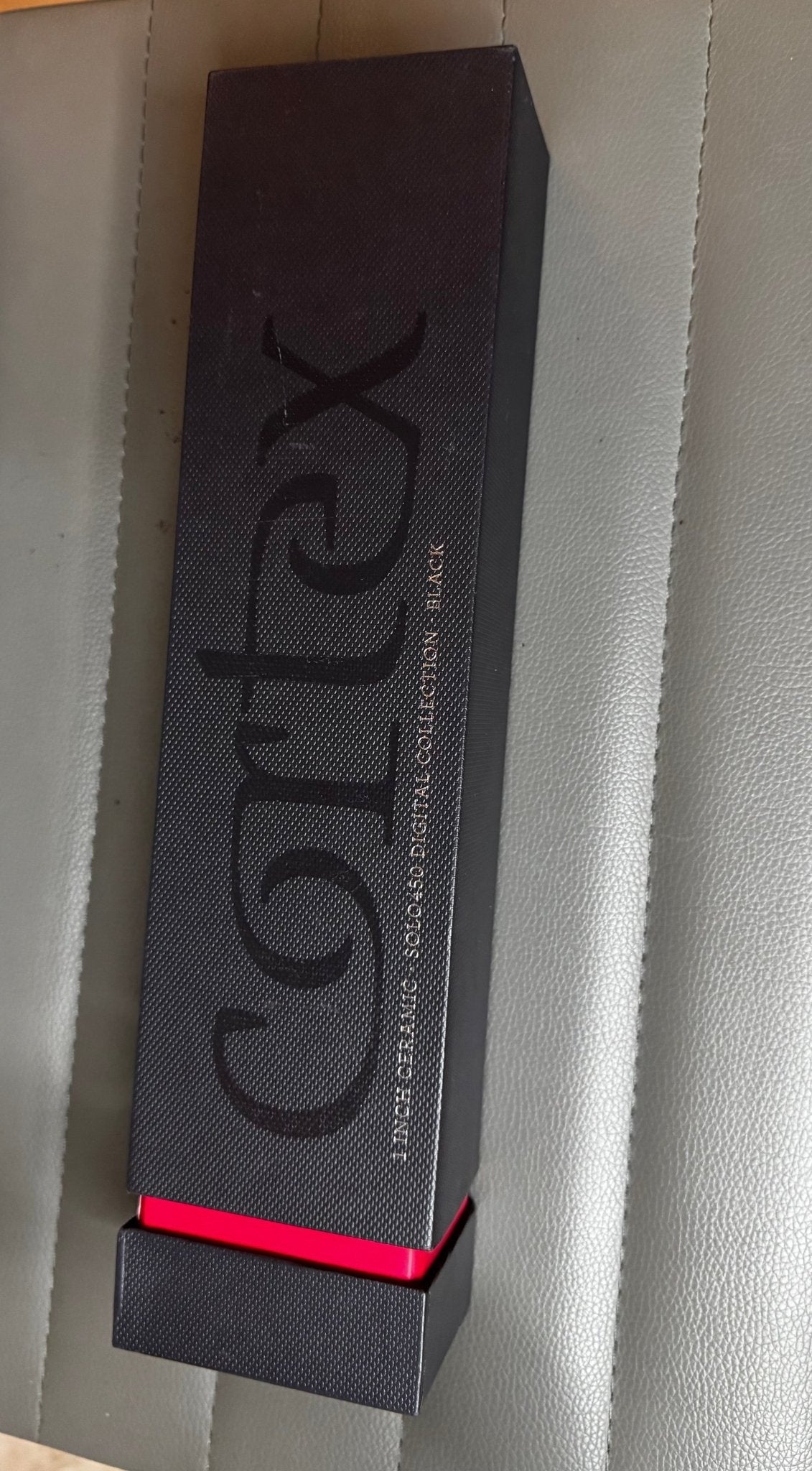 Cortex Solo Ceramic Flat Iron, 1-Inch, Black VIP Extensions