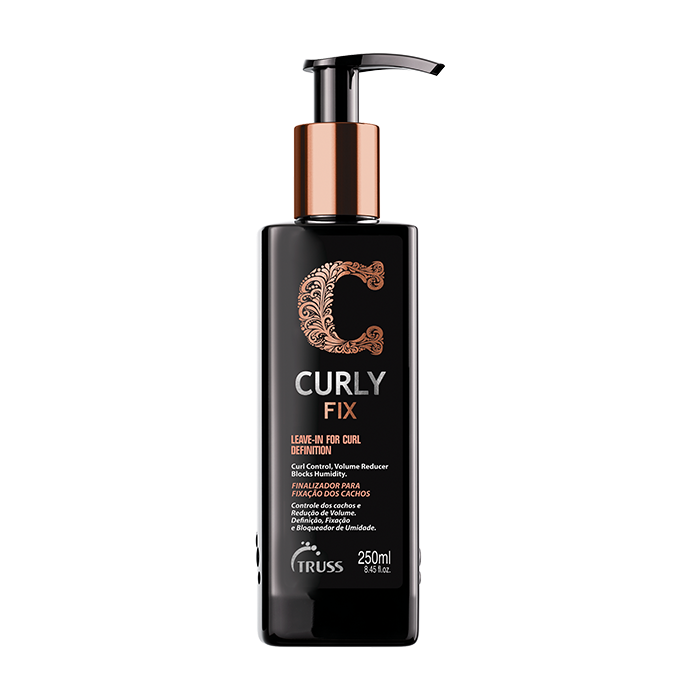 Truss Curly Fix Leave-In Curl Defining Cream – Medium-Hold Anti-Frizz Styling Cream for Defined, Long-Lasting Curls, 8.45 fl oz (250ml) VIP Extensions