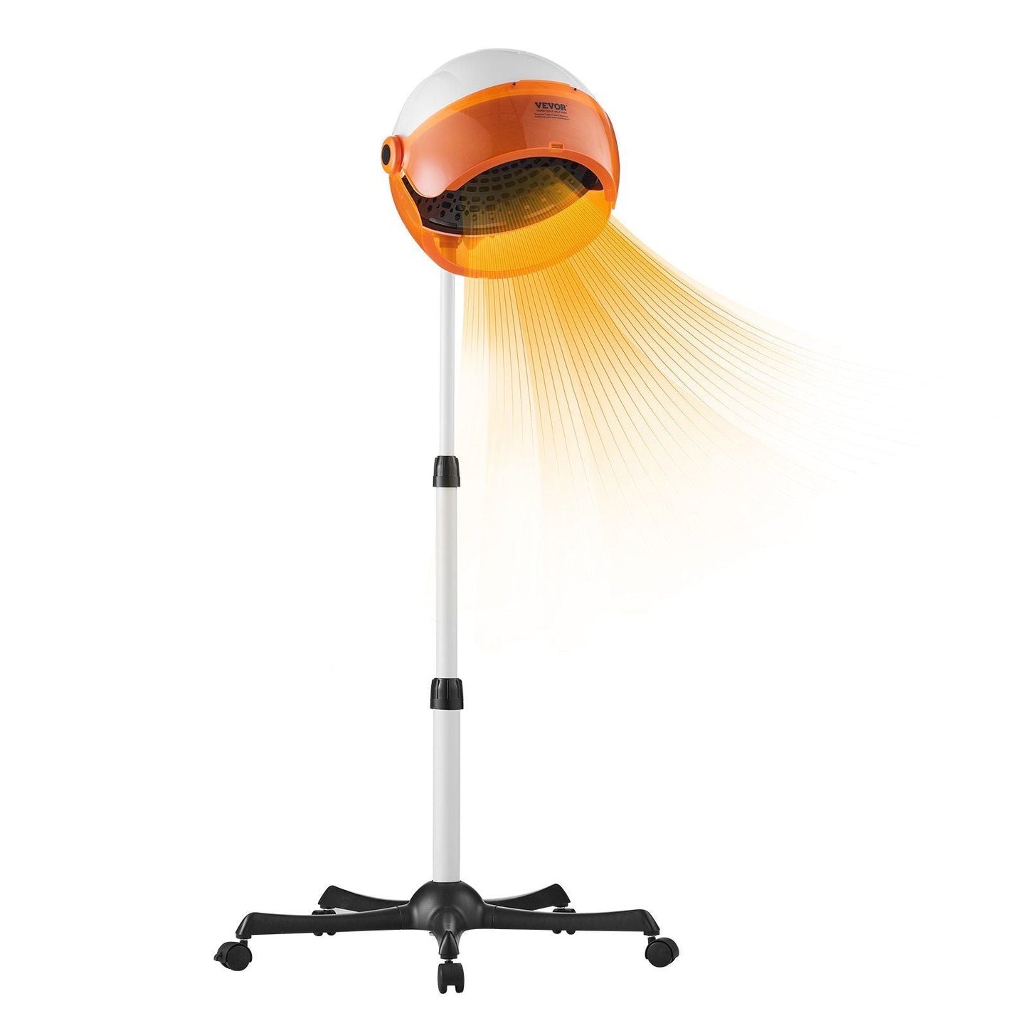 Professional Hooded Dryer, 1875W High-Power Bonnet Hair Dryer, Sit Under Hair Dryer with Timer, 3 Temp Settings & Wind Speed, Floor Standing Rolling Base with Wheels for Beauty Salon Home Spa VYSN