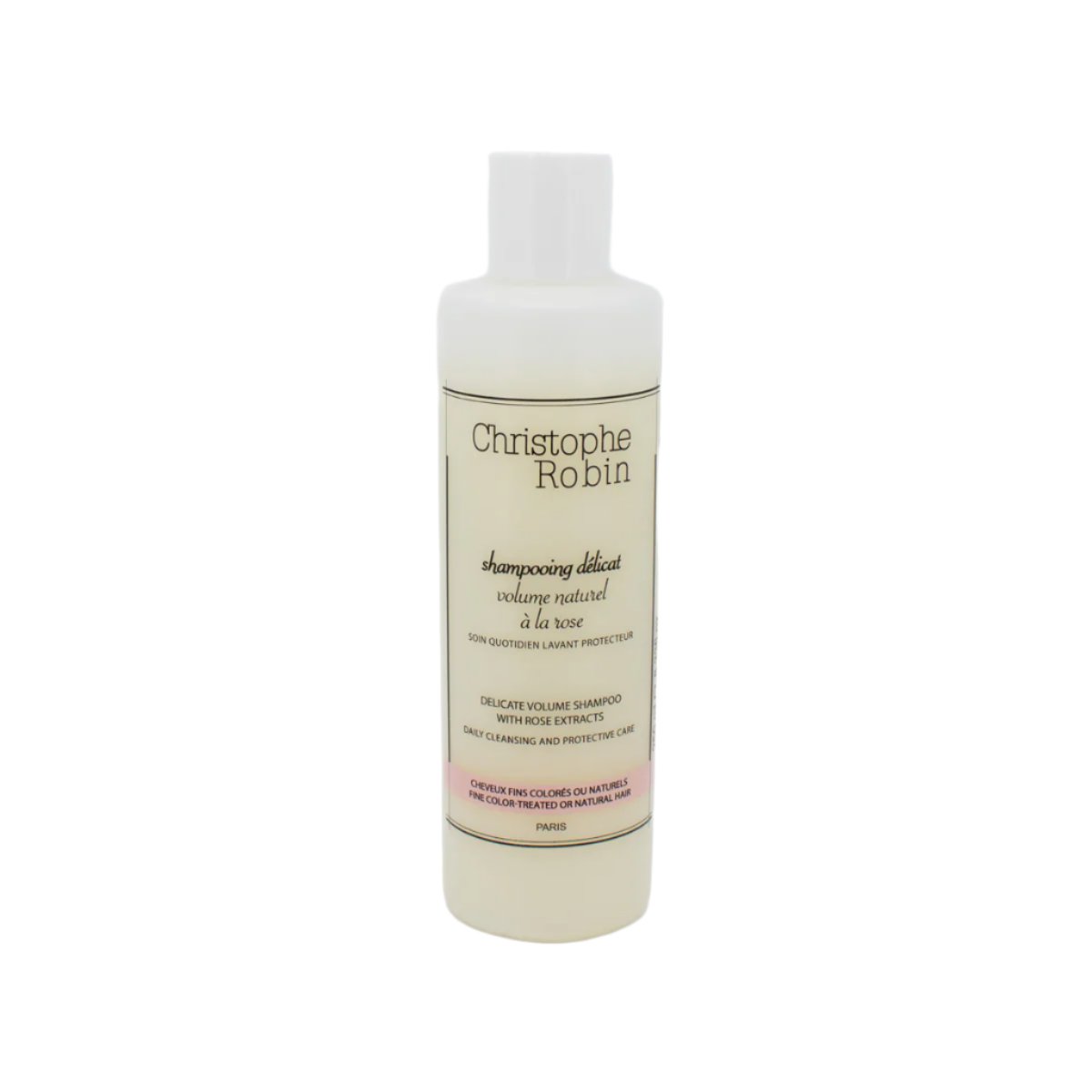 Christophe Robin Delicate Volume Shampoo w Rose Extracts 8.33oz - New This is Beauty US