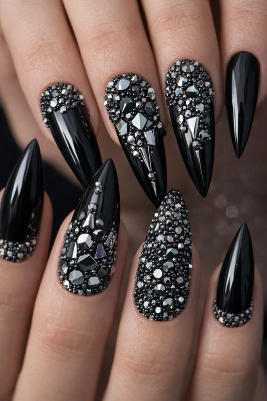 Gel-le - Luxury Rhinestone Kit #13 (Metallic Grey)