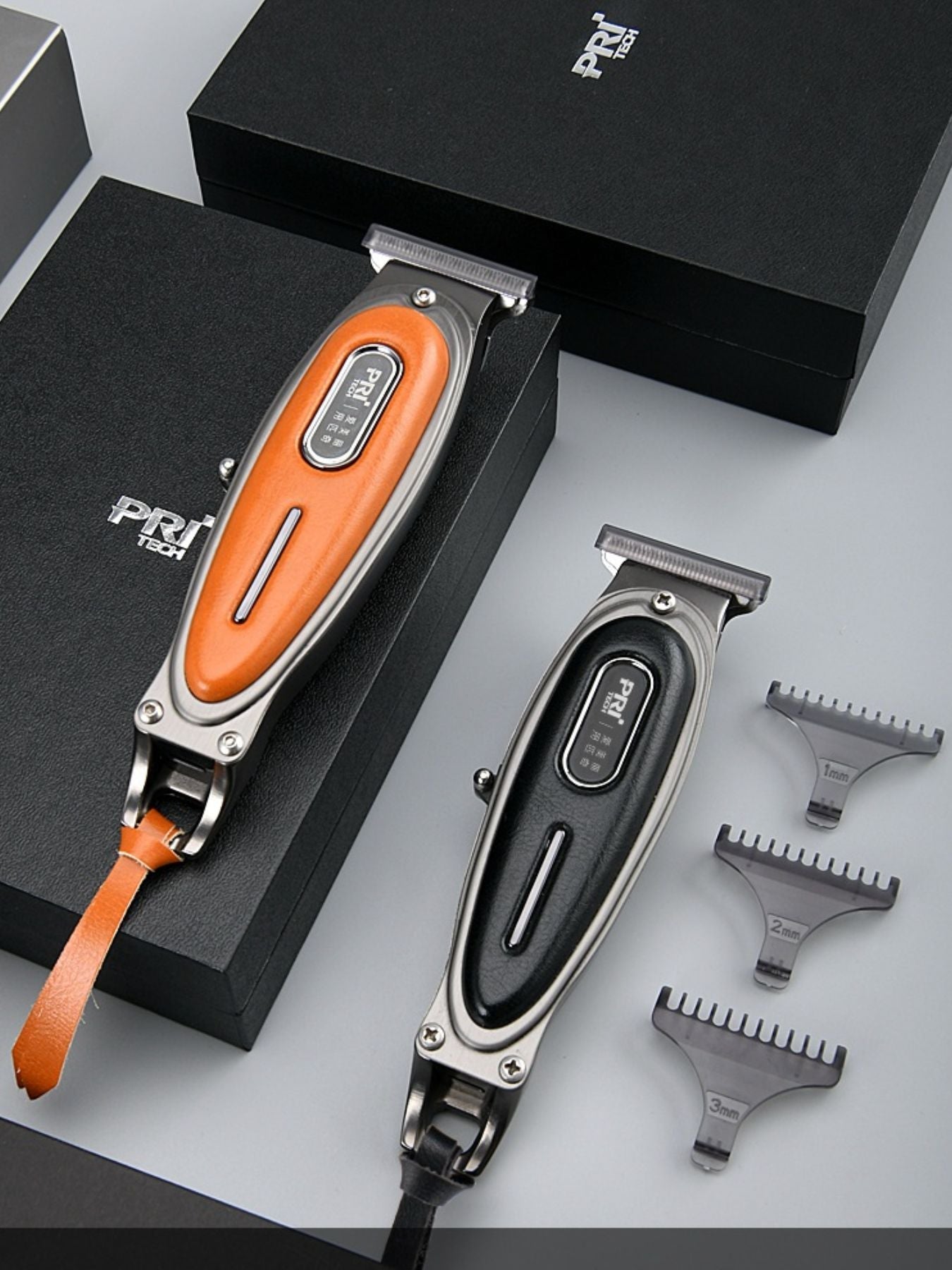 Cordless Hair Clipper with LED Display Unique Oils