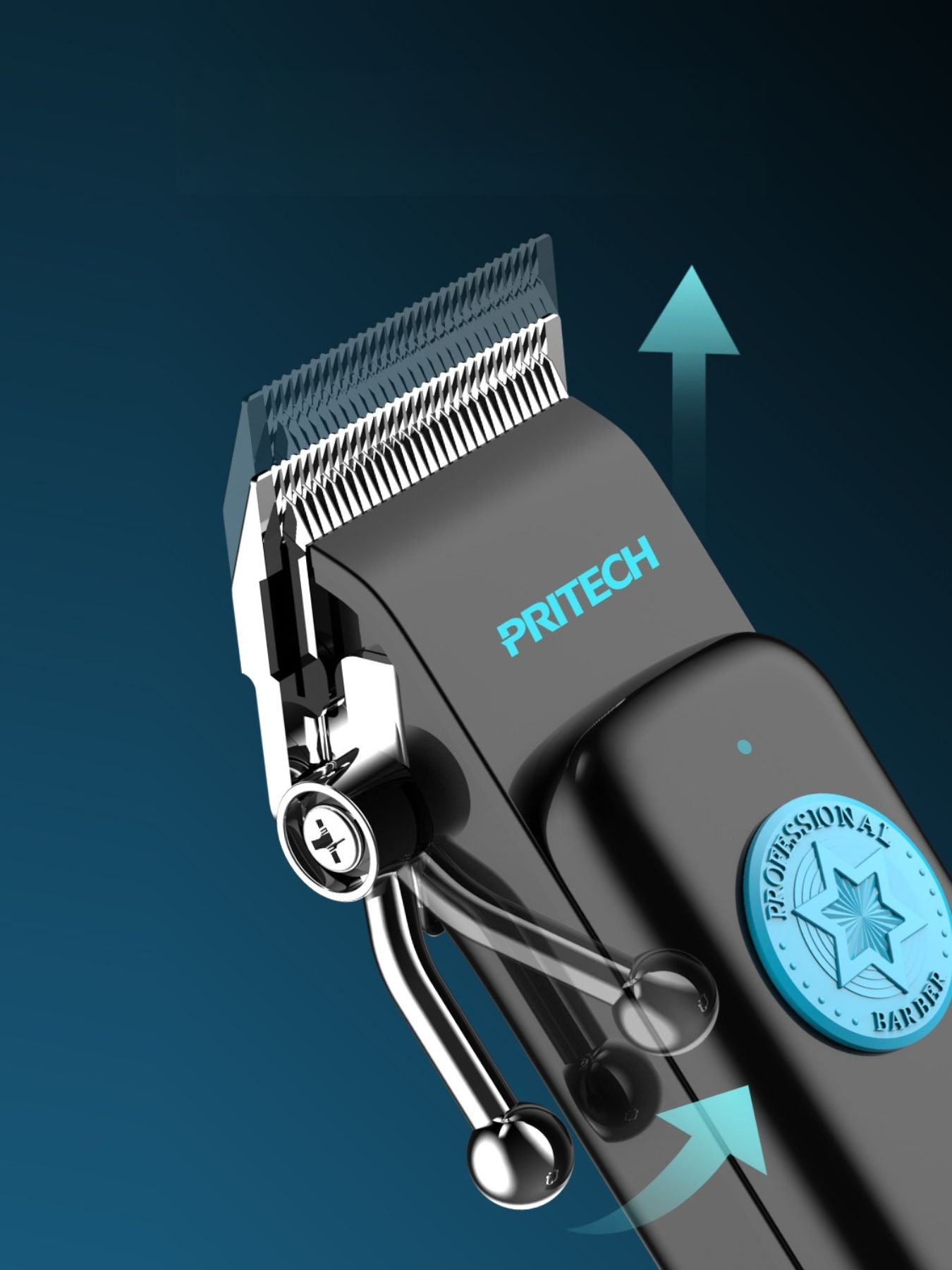 Cordless Hair Clipper with LED Display Unique Oils
