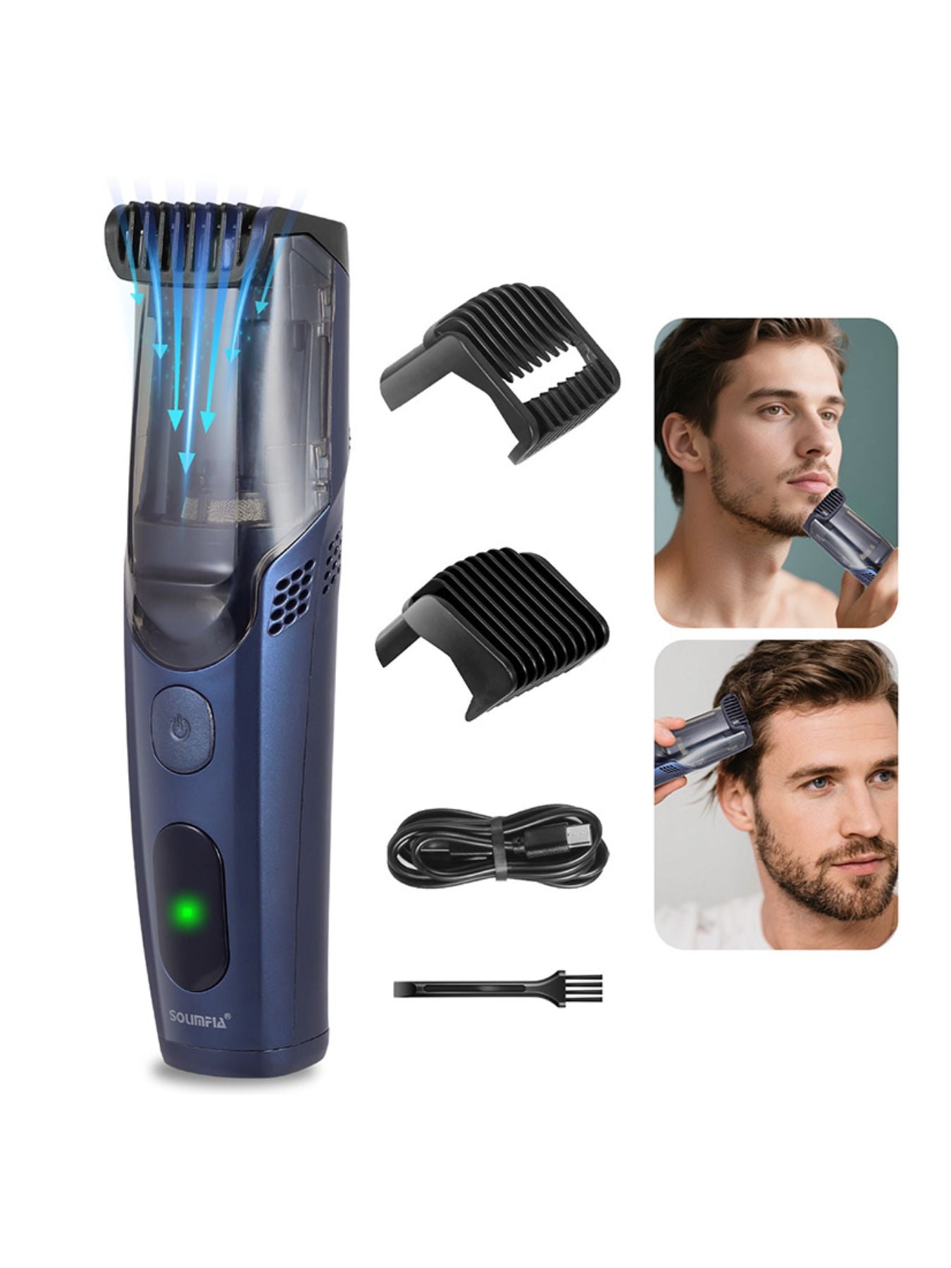 Portable Cordless Hair Clipper Unique Oils